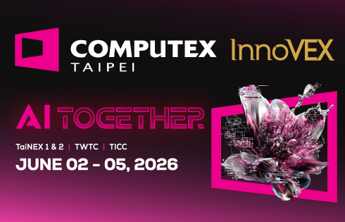 COMPUTEX TAIPEI 2026 AI Together，6 月 2–5 日 台北南港展覽館